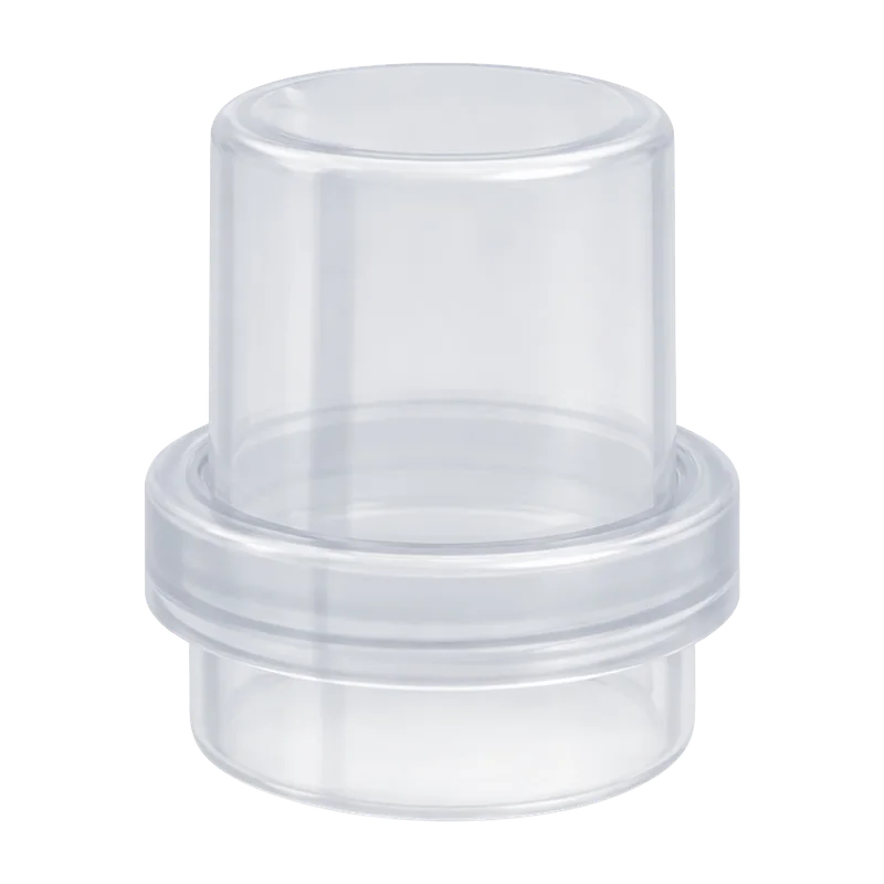 Dosing Cap, plastic part made on a SolidForm injection mould