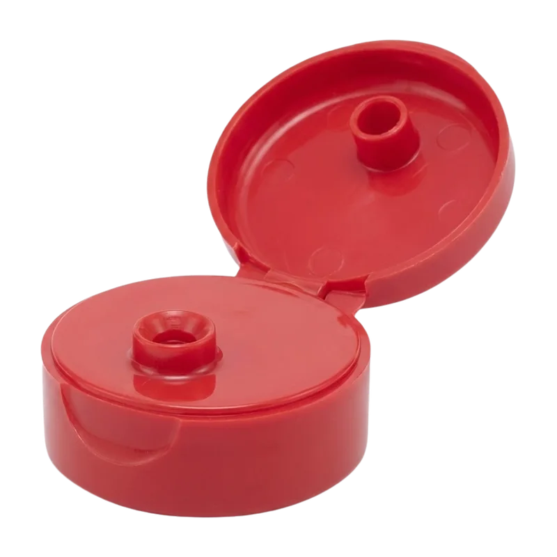 Flip Top Cap, plastic part made on a SolidForm injection mould