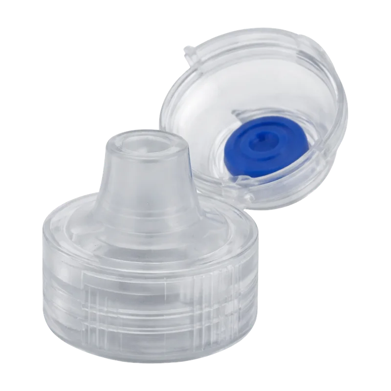 Flip Top Cap, plastic part made on a SolidForm injection mould
