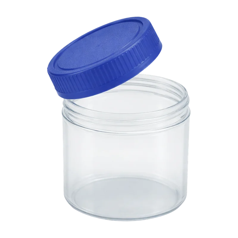 Jar & Cap, plastic part made on a SolidForm injection mould