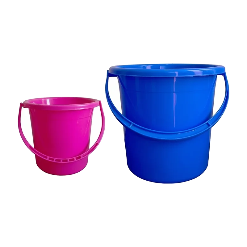 Bucket, plastic part made on a SolidForm injection mould