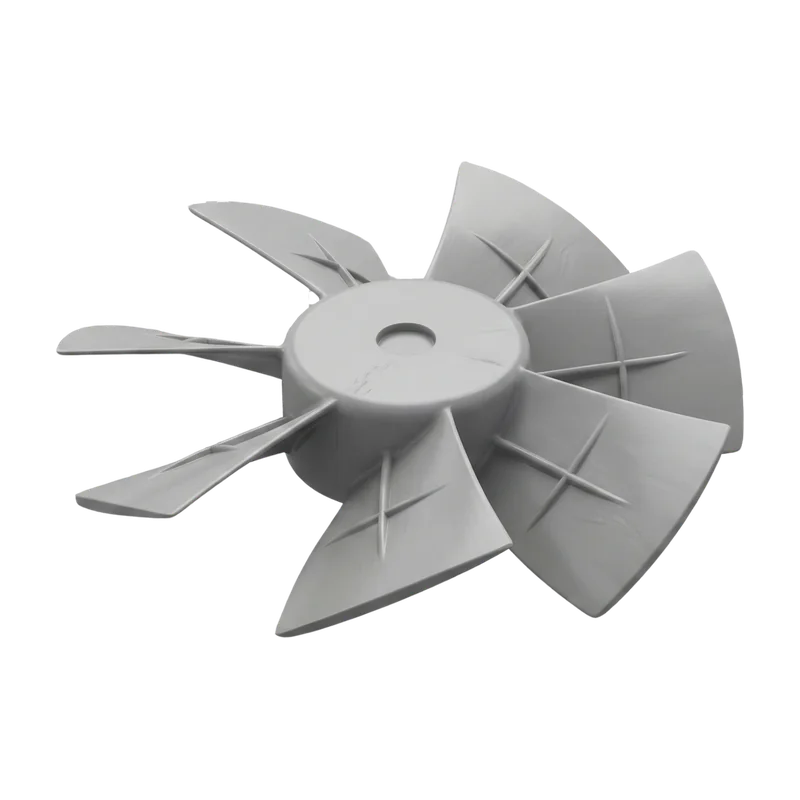 Fan Blade, plastic part made on a SolidForm injection mould