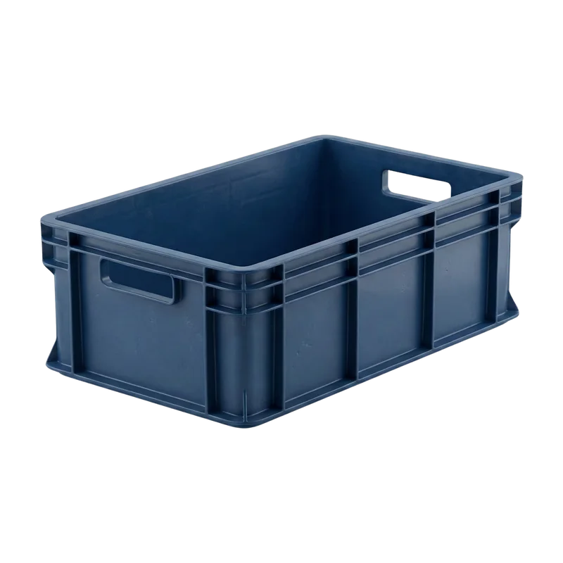 Plastic Crate, plastic part made on a SolidForm injection mould