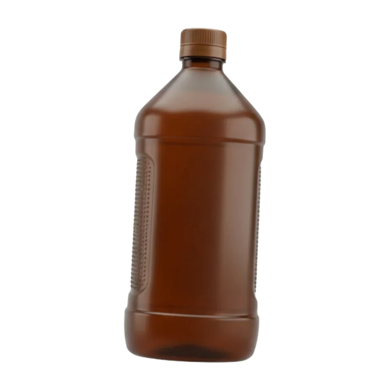 Edible Oil Bottle, plastic part made on a SolidForm injection mould