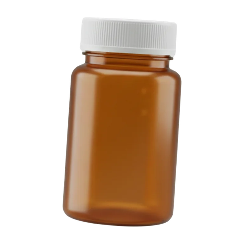 Pharmaceutical Pill Bottle, plastic part made on a SolidForm injection mould