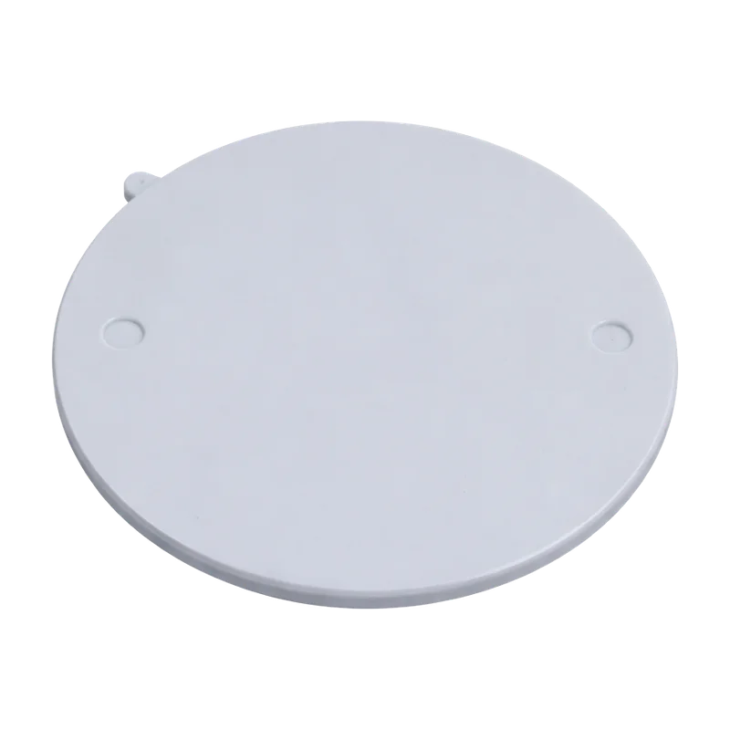 Junction Box Lid Cover, plastic part made on a SolidForm injection mould